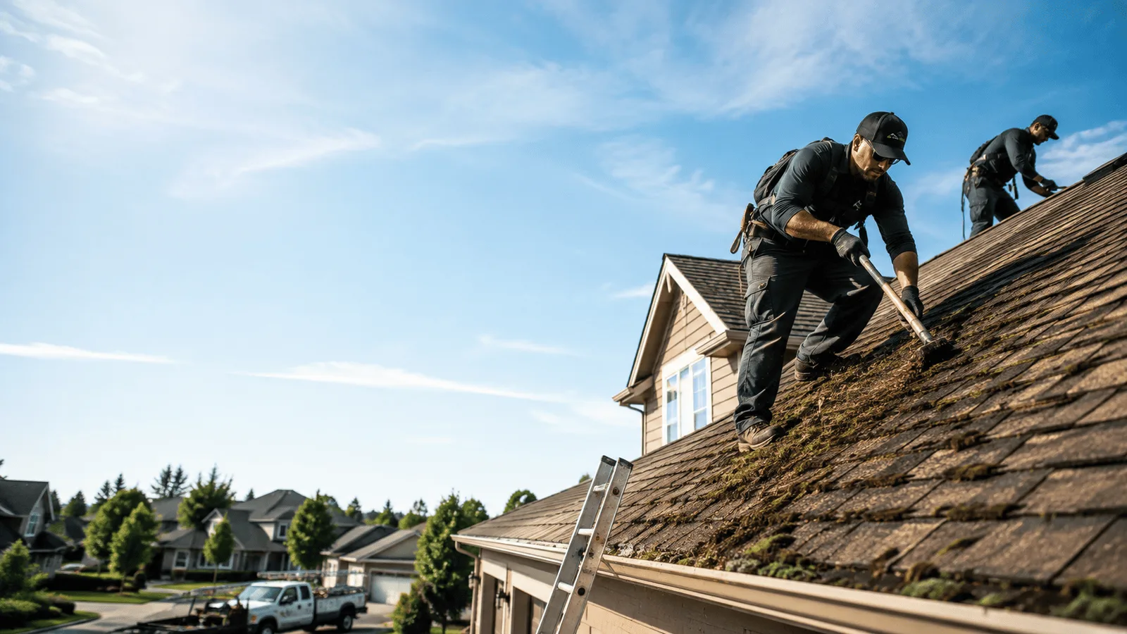 Roof Moss Removal in Midland, TX near me
